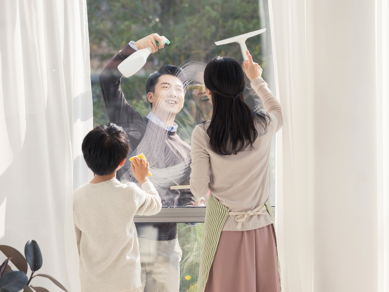 玻璃清洁应用案例